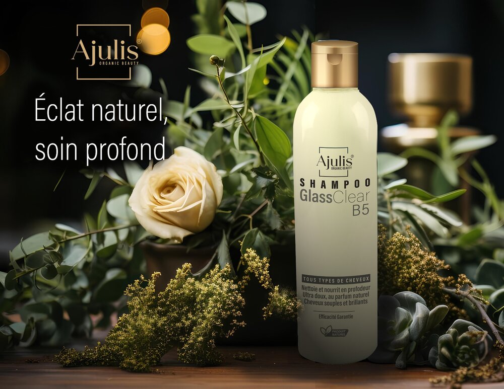 Ajulis GlassClear – Shampoing Fortifiant Cheveux Normaux 250ml