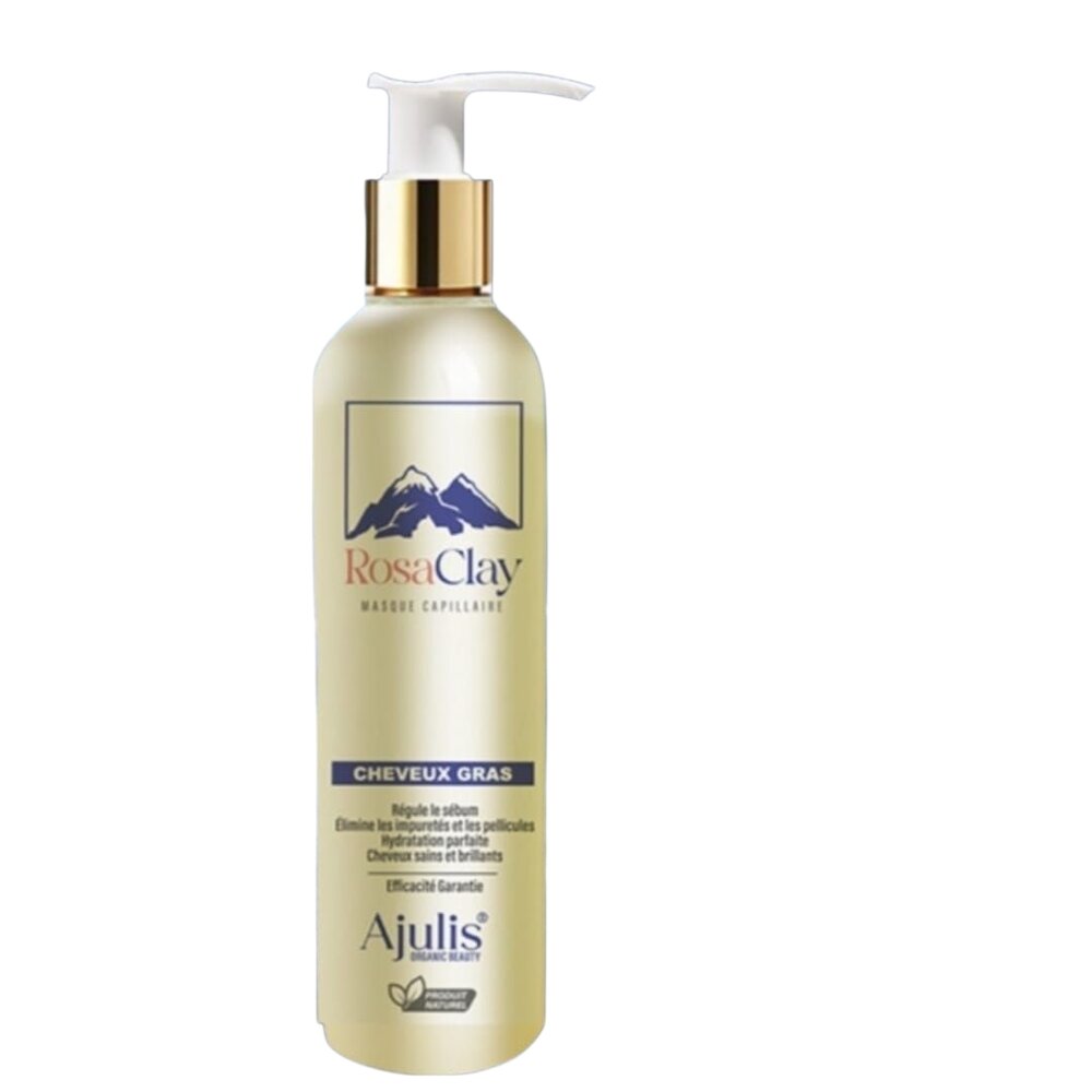 Ajulis Rosaclay – Masque Capillaire à l’Argile Cheveux Gras 250ml